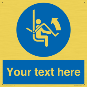 Custom Mandatory: Open safety bar of chairlift